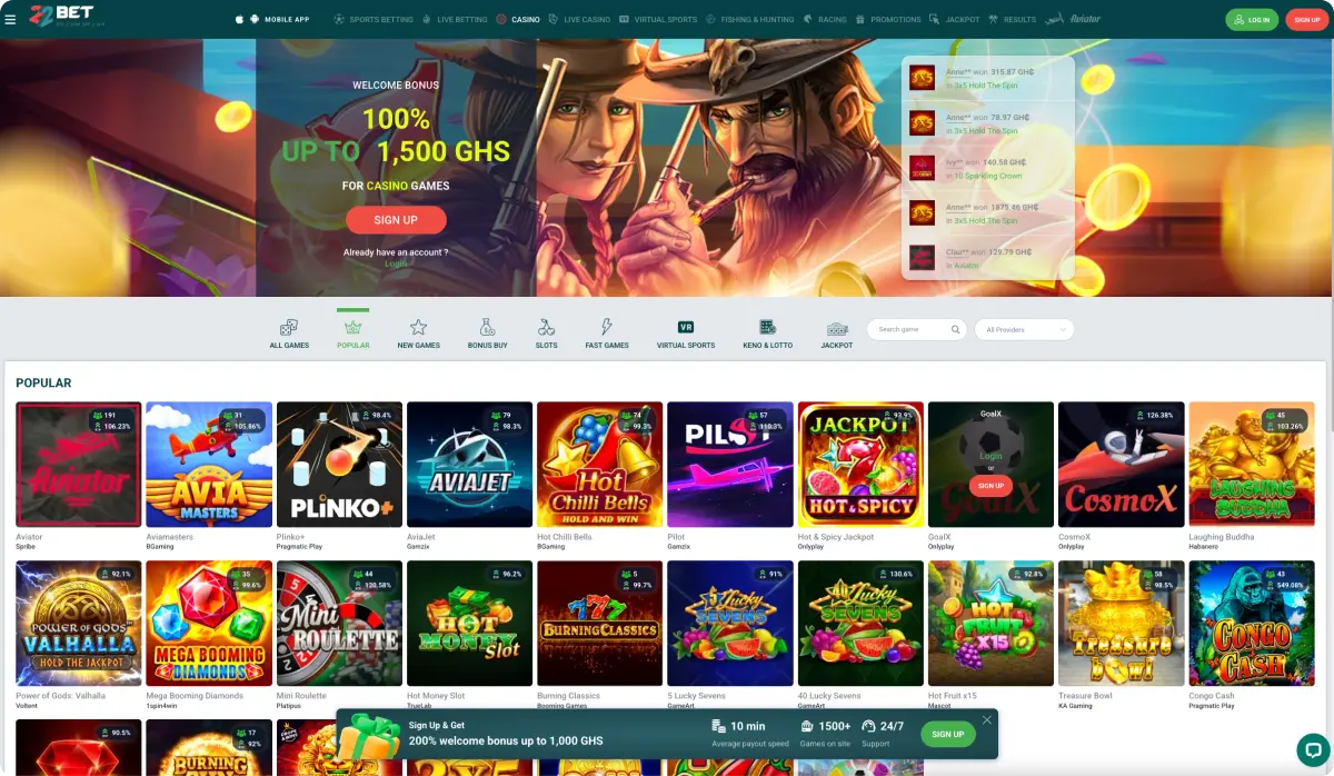 22Bet Online